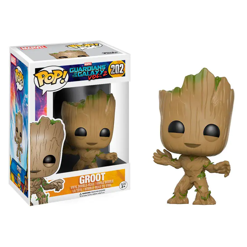 Guardians of the Galaxy Vol. 2 POP! Marvel Vinyl Figur Young Groot 9 cm Produktfoto