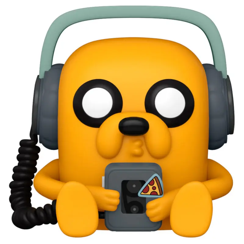 Adventure Time POP! Animation Vinyl Figur Jake with Cassette Player 9 cm Produktfoto