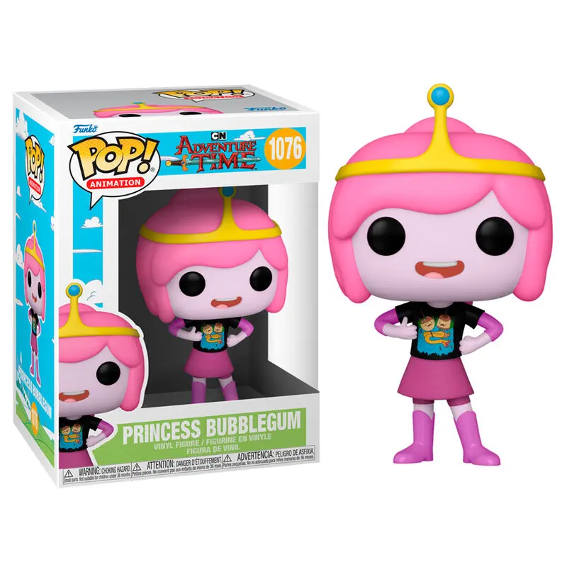 Adventure Time POP! Animation Vinyl Figur Princess Bubblegum 9 cm Produktfoto