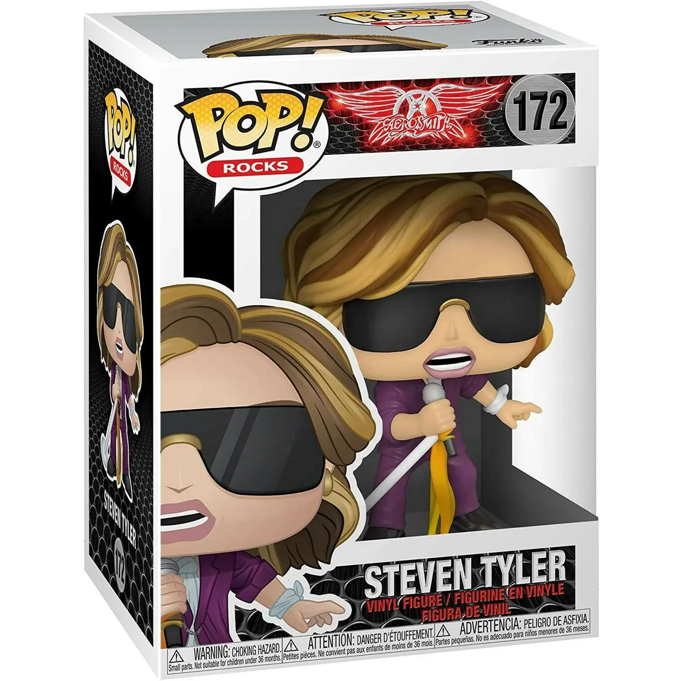 Aerosmith POP! Rocks Vinyl Figur Steven Tyler 9 cm Produktfoto