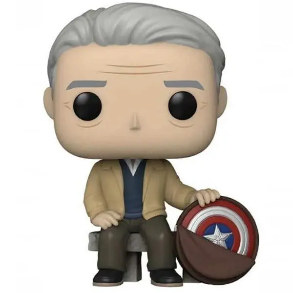 POP Figur Marvel Captain America 80. Jahrestag Exklusiv Produktfoto