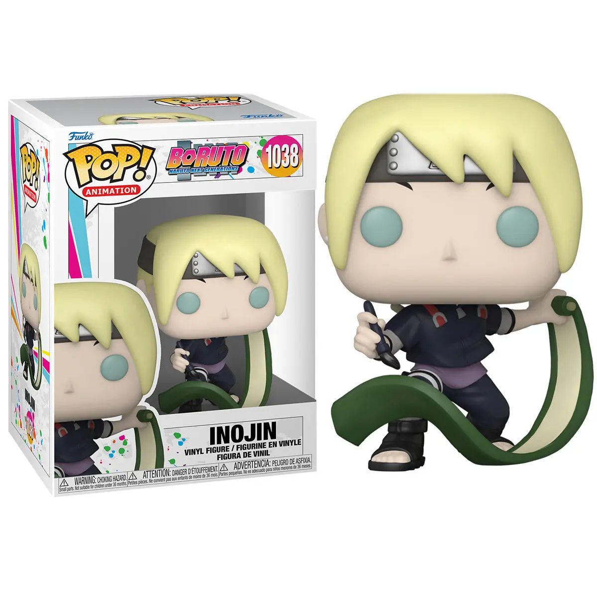 Boruto: Naruto Next Generations POP! Animation Vinyl Figur Inojin 9 cm termékfotó