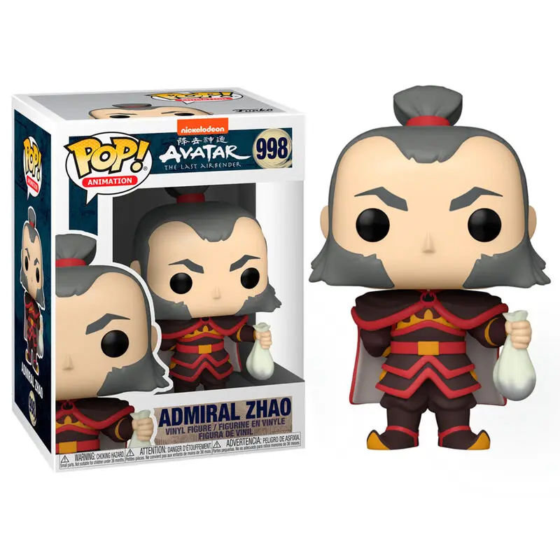 Avatar Der Herr der Element POP! Animation Vinyl Figur Admiral Zhao 9 cm termékfotó