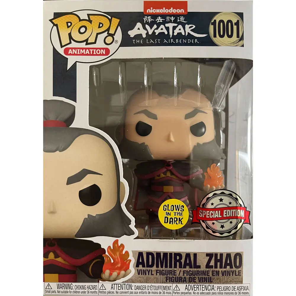 POP Figur Avatar Admiral Zhao with Fireball Exclusive termékfotó