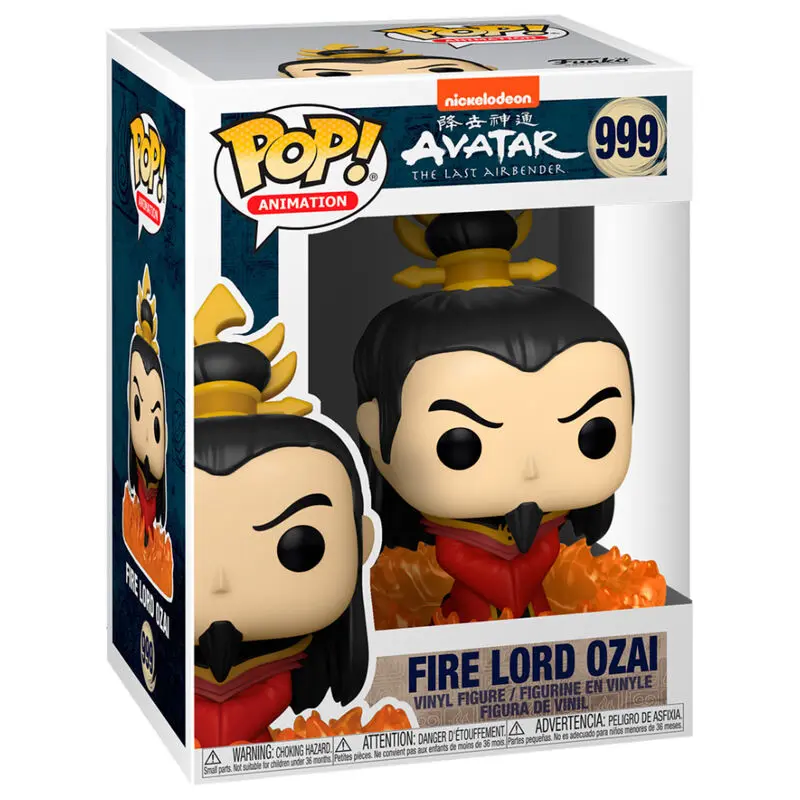 Avatar Der Herr der Element POP! Animation Vinyl Figur Ozai 9 cm Produktfoto