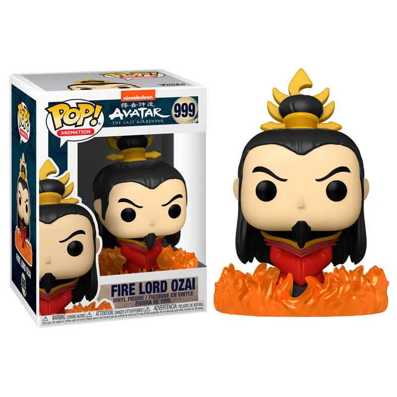 Avatar Der Herr der Element POP! Animation Vinyl Figur Ozai 9 cm Produktfoto