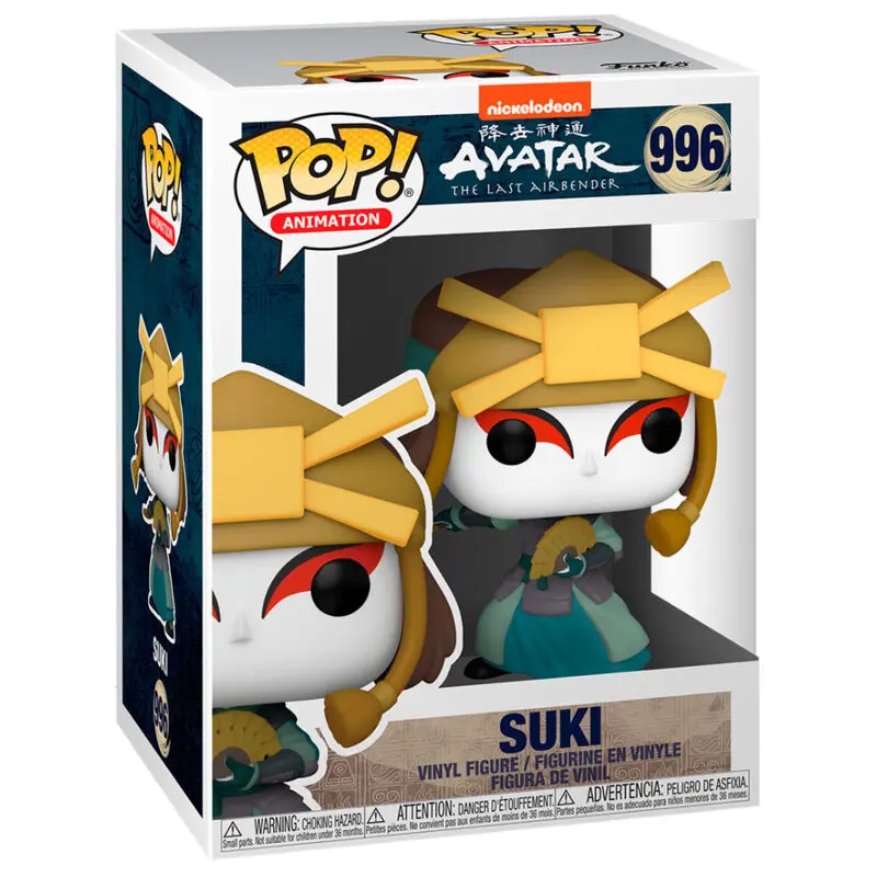 Avatar The Last Airbender POP! Animation Vinyl Figur Suki 9 cm Produktfoto