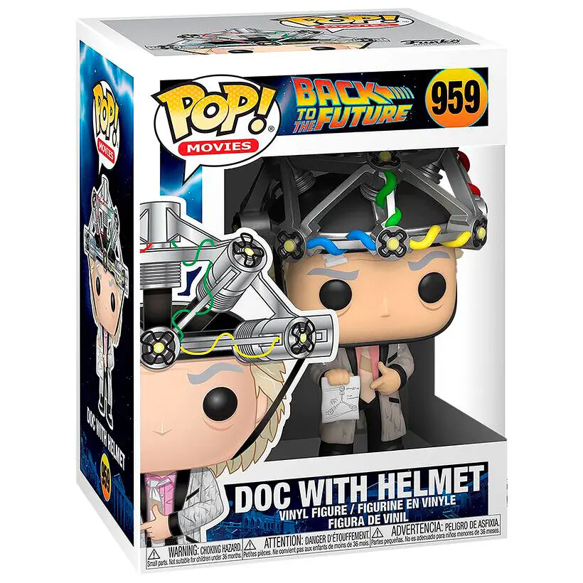 POP Figur Back To The Future Doc with Helm termékfotó