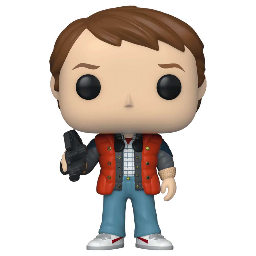 Back to the Future Funko POP! Vinyl Figur Marty in Puffy Vest 9 cm Produktfoto
