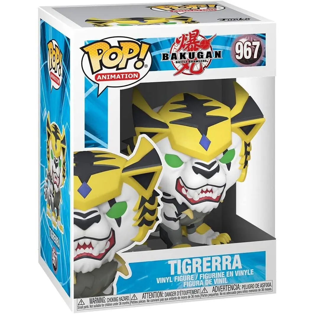 Bakugan POP! Animation Vinyl Figur Tigrerra 9 cm Produktfoto