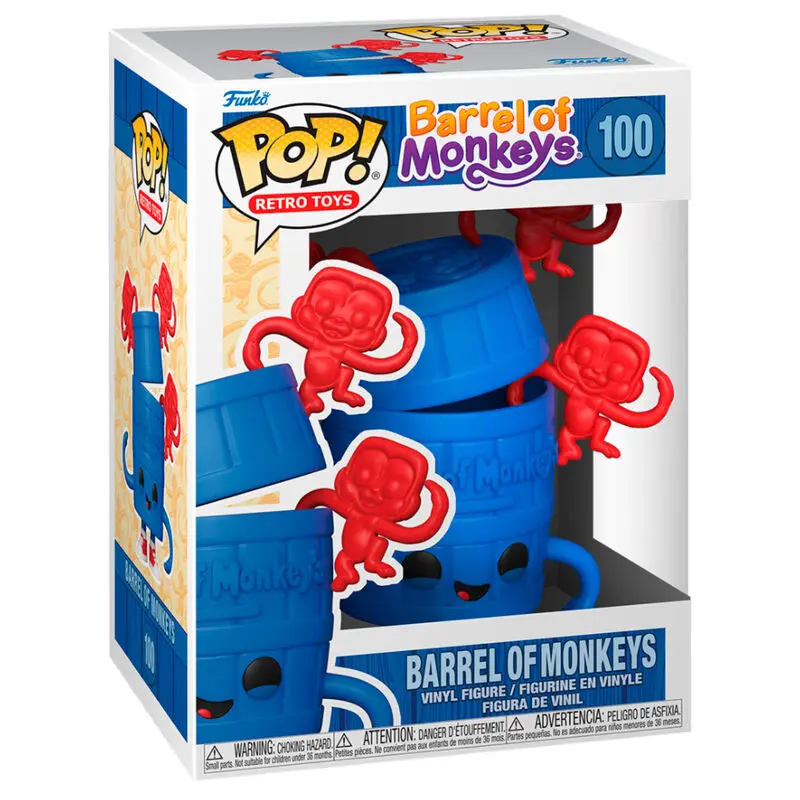 Retro Toys POP! Vinyl Figur Barrel of Monkeys 9 cm Produktfoto