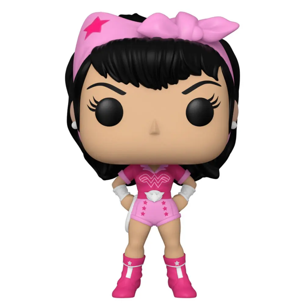 DC Comics POP! Heroes Vinyl Figur BC Awareness - Bombshell Wonder Woman 9 cm Produktfoto