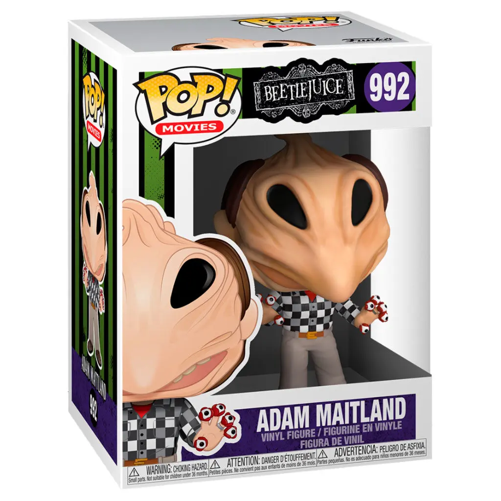 Beetlejuice POP! Movies Vinyl Figur Adam Transformed 9 cm termékfotó