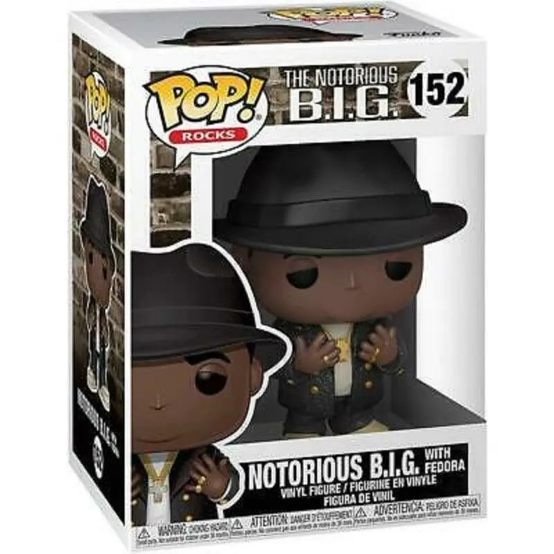 Notorious B.I.G. POP! Rocks Vinyl Figur Notorious B.I.G. 9 cm Produktfoto