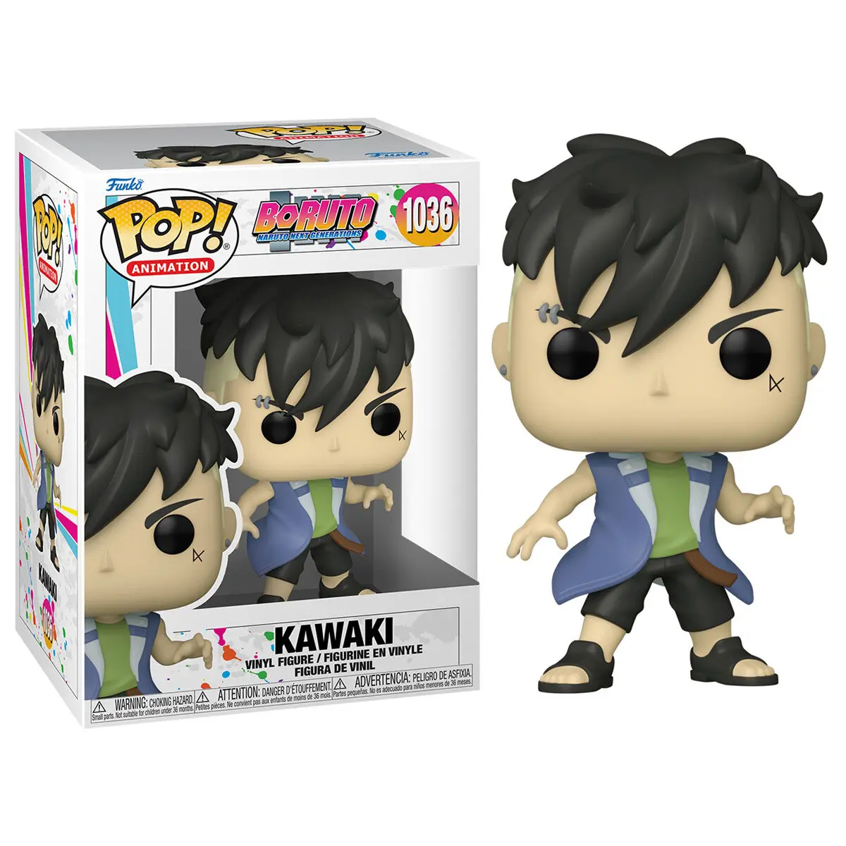 Boruto: Naruto Next Generations POP! Animation Vinyl Figur Kawaki 9 cm termékfotó