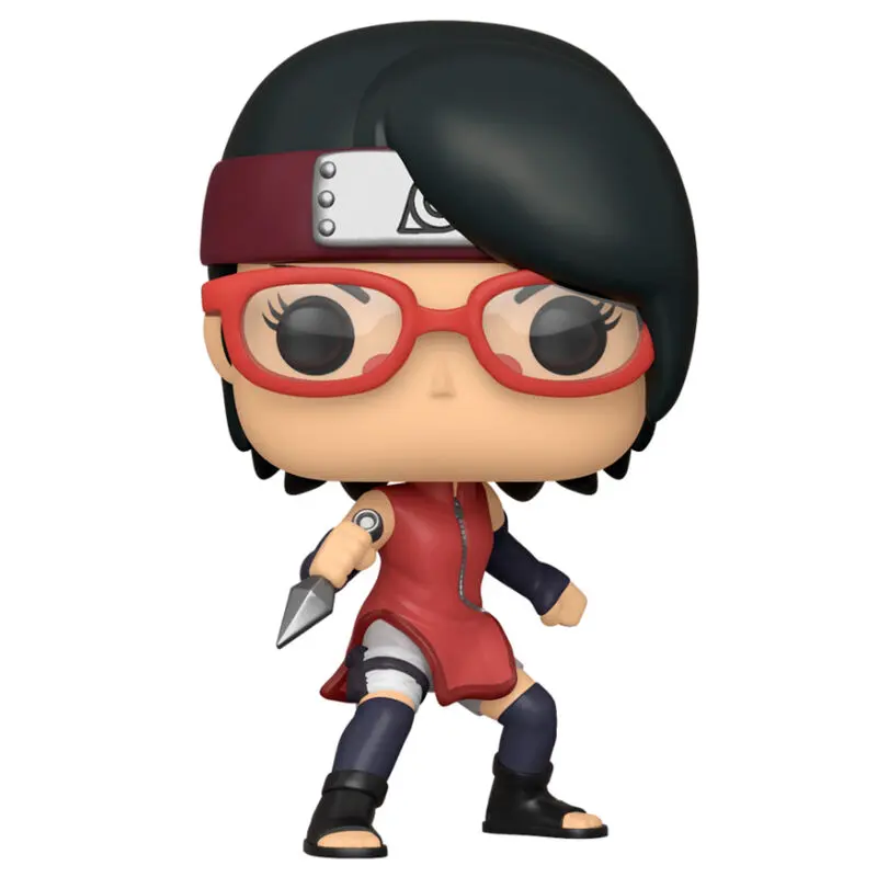 Boruto: Naruto Next Generations POP! Animation Vinyl Figur Sarada Uchiha 9 cm Produktfoto