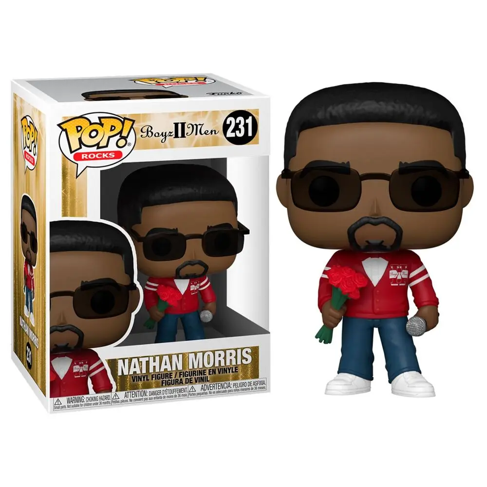 Boyz II Men POP! Rocks Vinyl Figur Nathan Morris 9 cm Produktfoto