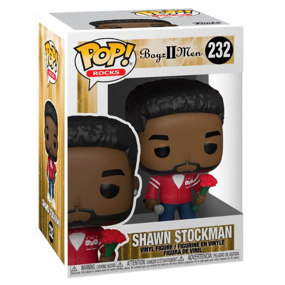 Boyz II Men POP! Rocks Vinyl Figur Shawn Stockman 9 cm Produktfoto