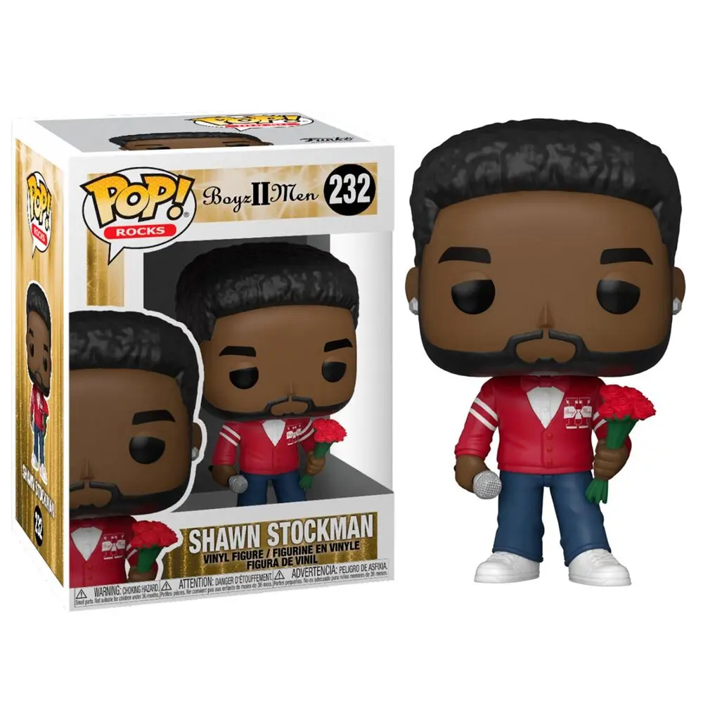 Boyz II Men POP! Rocks Vinyl Figur Shawn Stockman 9 cm Produktfoto