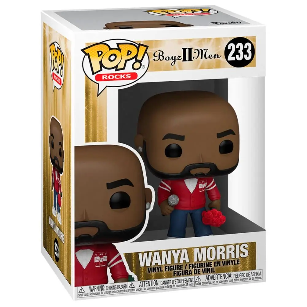 Boyz II Men POP! Rocks Vinyl Figur Wanya Morris 9 cm Produktfoto