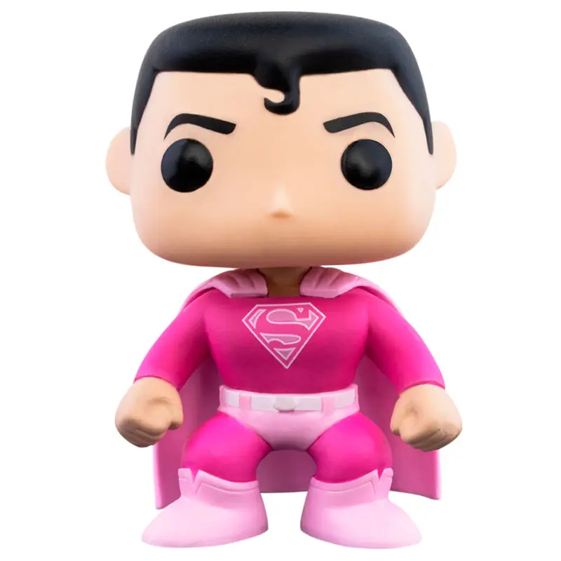 DC Comics POP! Heroes Vinyl Figur BC Awareness - Superman 9 cm Produktfoto