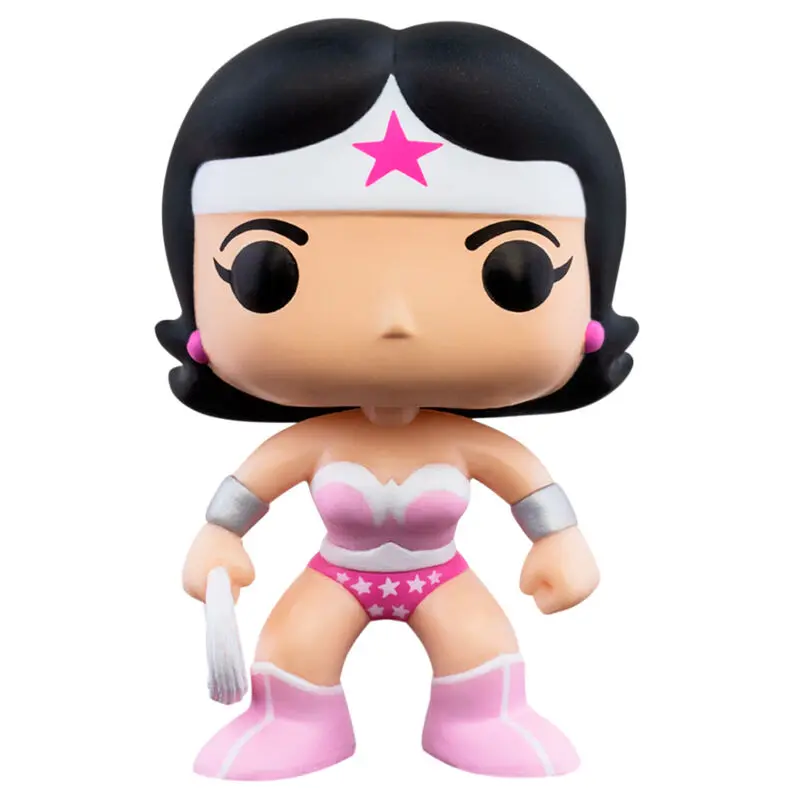 DC Comics POP! Heroes Vinyl Figur BC Awareness - Wonder Woman 9 cm Produktfoto