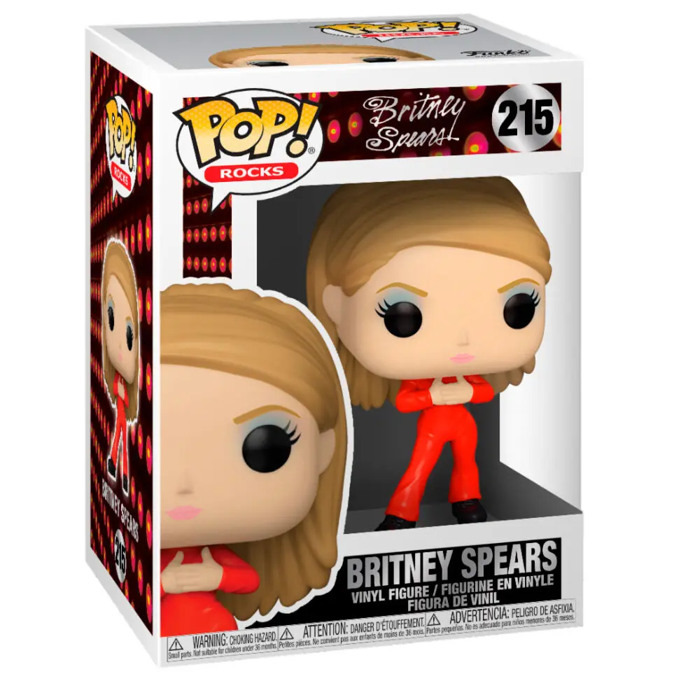 Britney Spears POP! Rocks Vinyl Figur Catsuit Britney 9 cm Produktfoto
