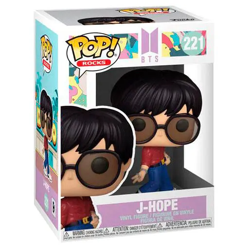 BTS POP! Rocks Vinyl Figur J-Hope Dynamite 9 cm Produktfoto