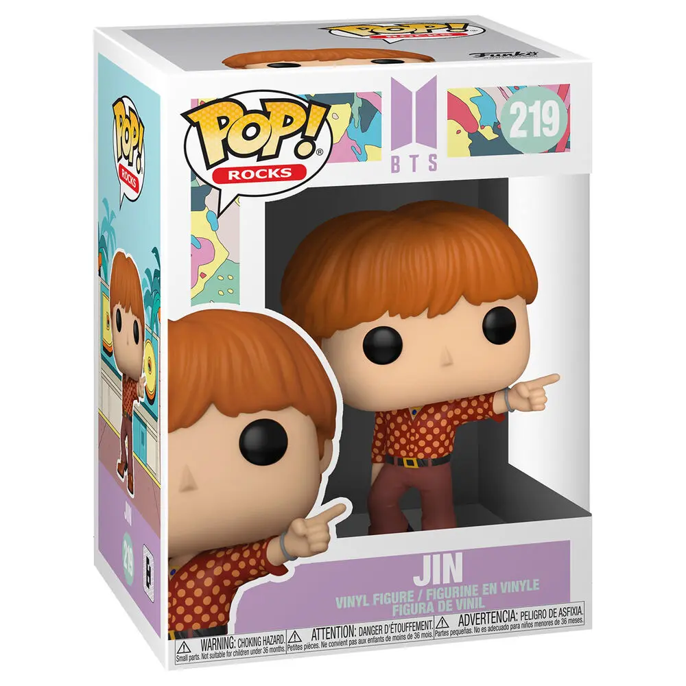 BTS POP! Rocks Vinyl Figur Jin Dynamite 9 cm termékfotó