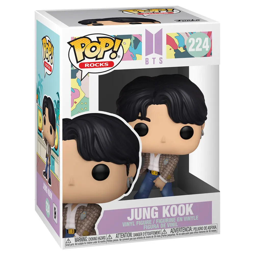 BTS POP! Rocks Vinyl Figur Jung Kook Dynamite 9 cm Produktfoto