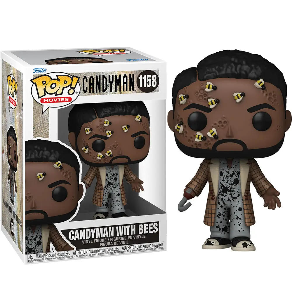 Candyman POP! Movies Vinyl Figur Candyman w/Bees 9 cm Produktfoto