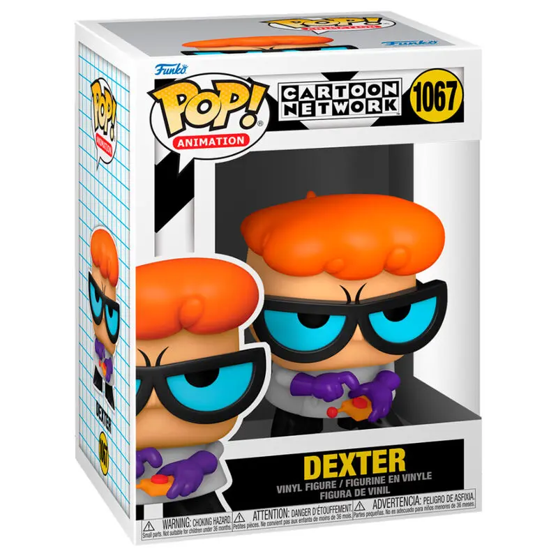 Dexters Labor POP! Animation Vinyl Figur Dexter with Remote 9 cm Produktfoto
