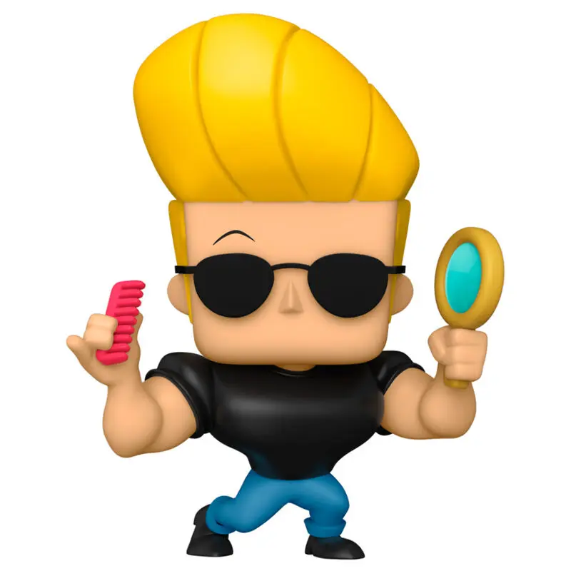 Johnny Bravo POP! Animation Vinyl Figur Johnny with Mirror and Comb 9 cm Produktfoto