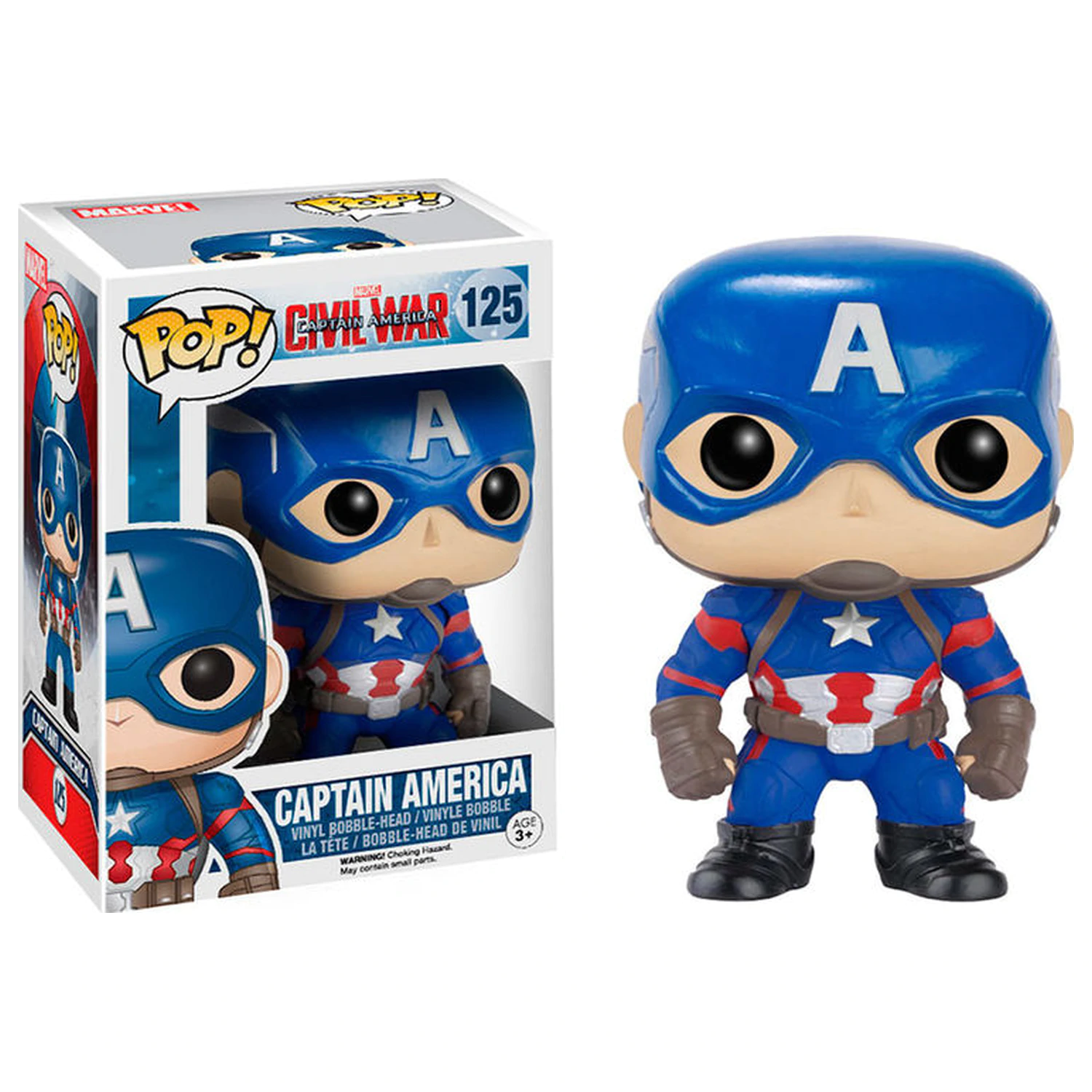POP Figur Civil War Captain America Produktfoto