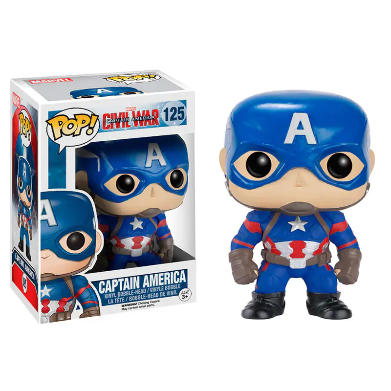 POP Figur Civil War Captain America Produktfoto