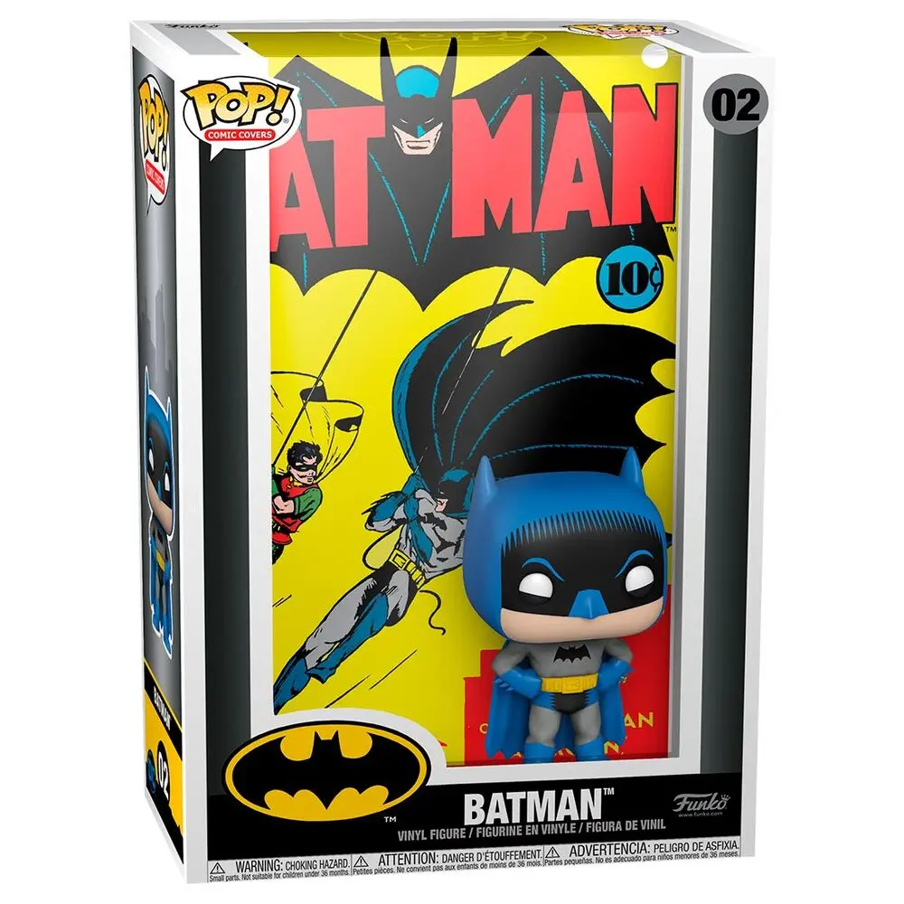 DC Comics POP! Comic Cover Vinyl Figur Batman 9 cm termékfotó