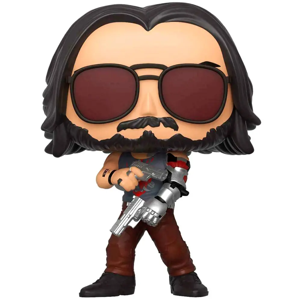 Cyberpunk 2077 POP! Games Vinyl Figur Johnny Silberhand GITD Special Edition 9 cm Produktfoto