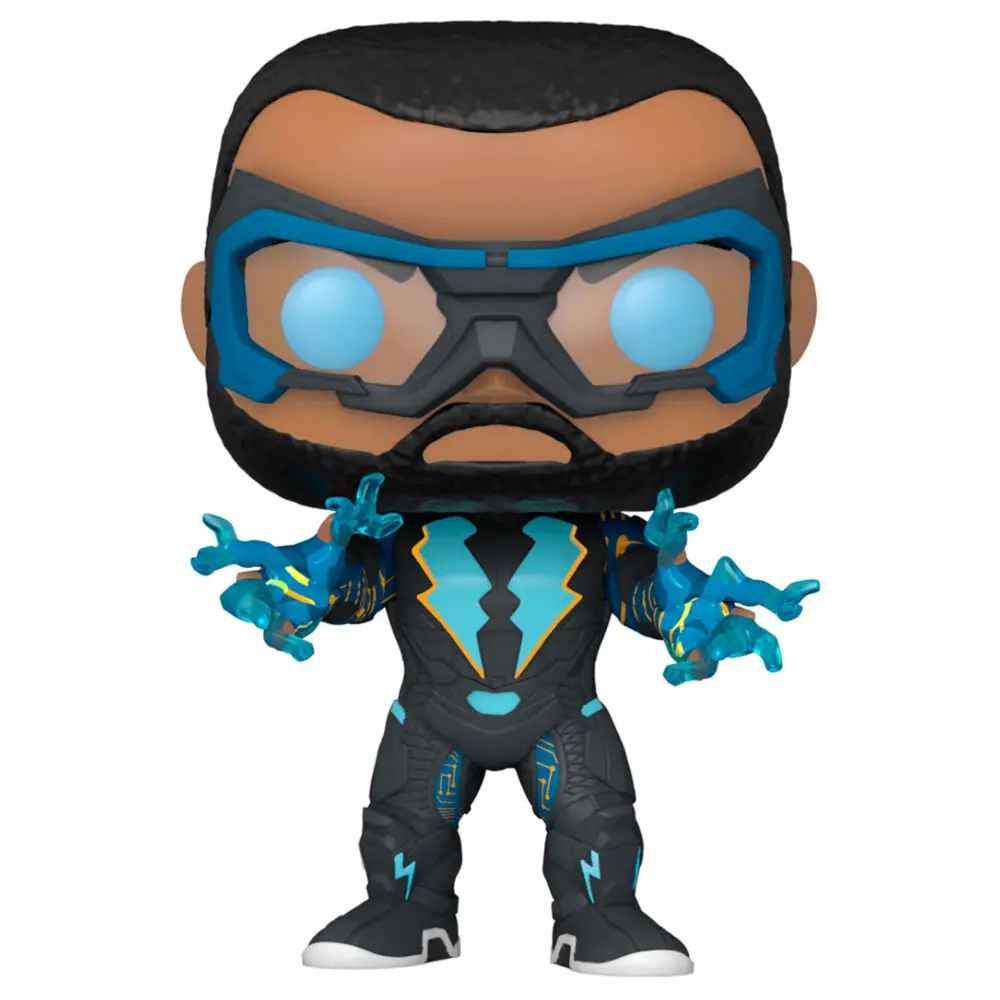 Black Lightning POP! Heroes Vinyl Figur Black Lightning 9 cm Produktfoto