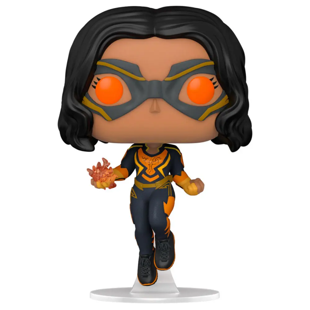 Black Lightning POP! Heroes Vinyl Figur Lightning 9 cm Produktfoto