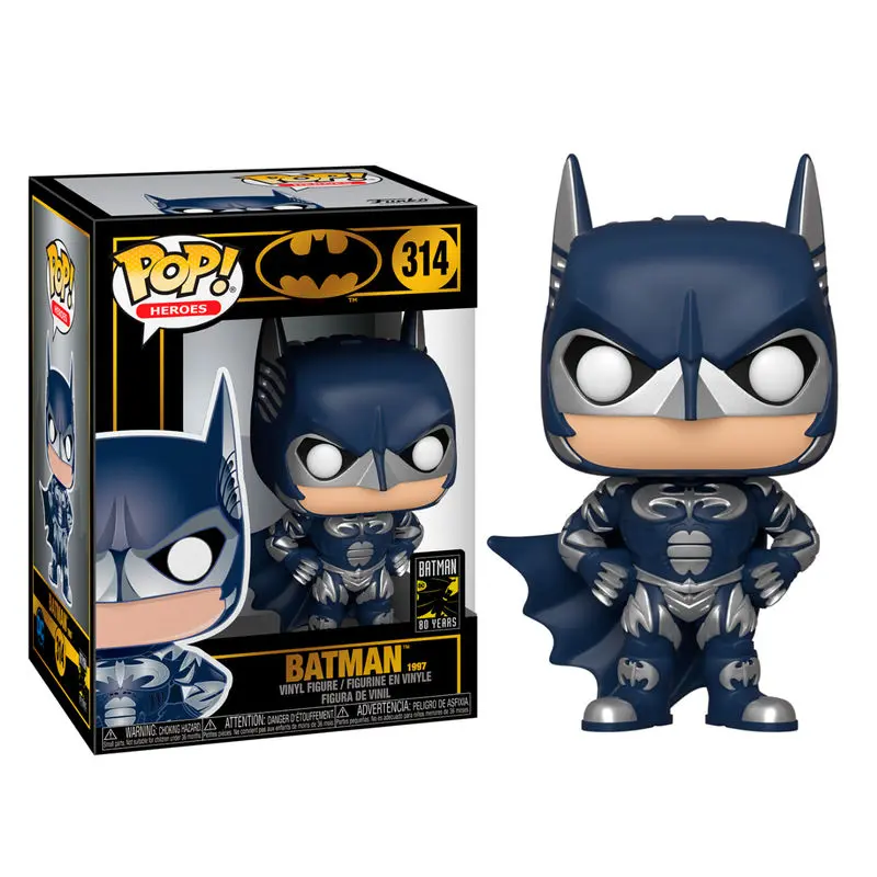 Batman 80th POP! Heroes Vinyl Figur Batman (1997) 9 cm termékfotó