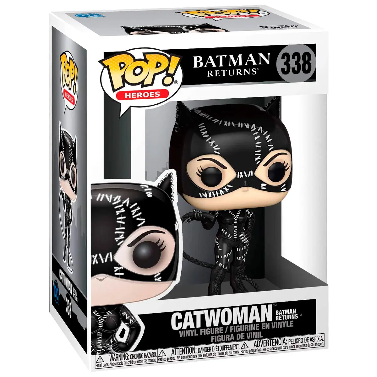 Batman Returns POP! Heroes Vinyl Figur Catwoman 9 cm Produktfoto