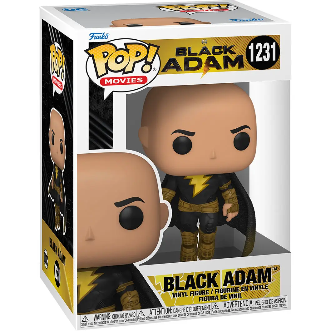 Black Adam POP! Movies Vinyl Figur Black Adam (Flying) 9 cm termékfotó