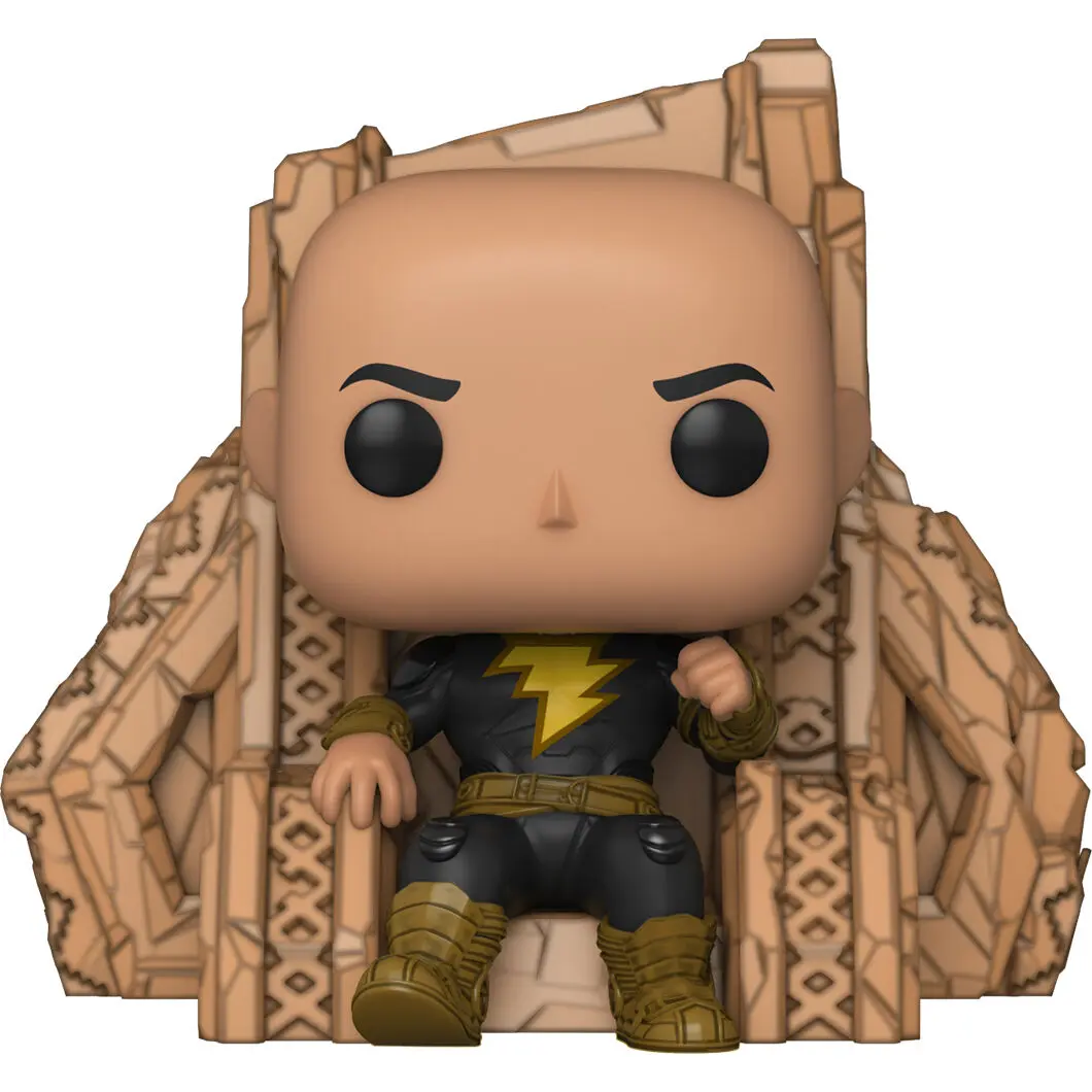 Black Adam POP! Deluxe Vinyl Figur Black Adam on Throne 9 cm termékfotó