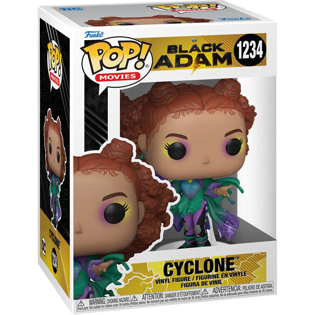 Black Adam POP! Movies Vinyl Figur Cyclone 9 cm termékfotó