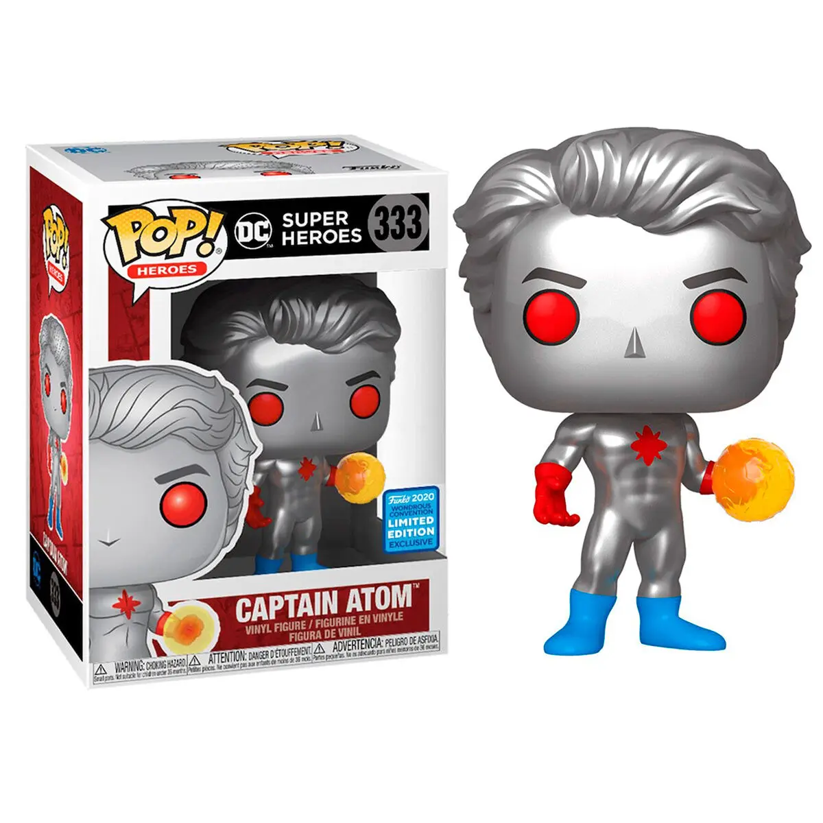 POP Figur DC Comics Captain Atom Exclusive Produktfoto