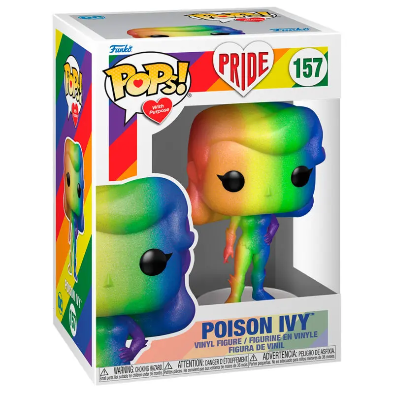 Pride 2022 DC Comics POP! Heroes Vinyl Figur Poison Ivy 9 cm Produktfoto