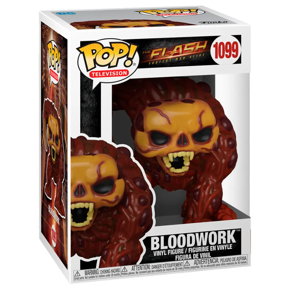 The Flash POP! Heroes Vinyl Figur Bloodwork 9 cm Produktfoto