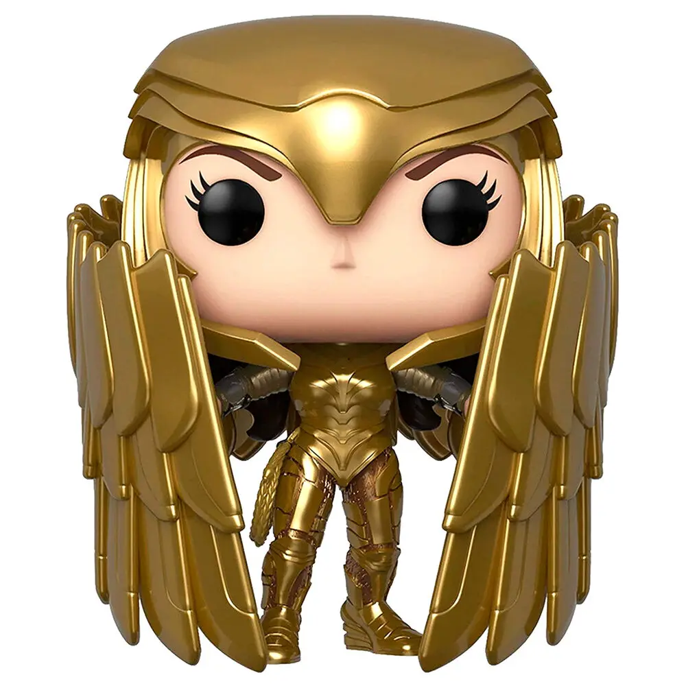 POP Figur DC Comics Wonder Woman 84 - Wonder Woman Gold Shield Metallic Exclusive termékfotó