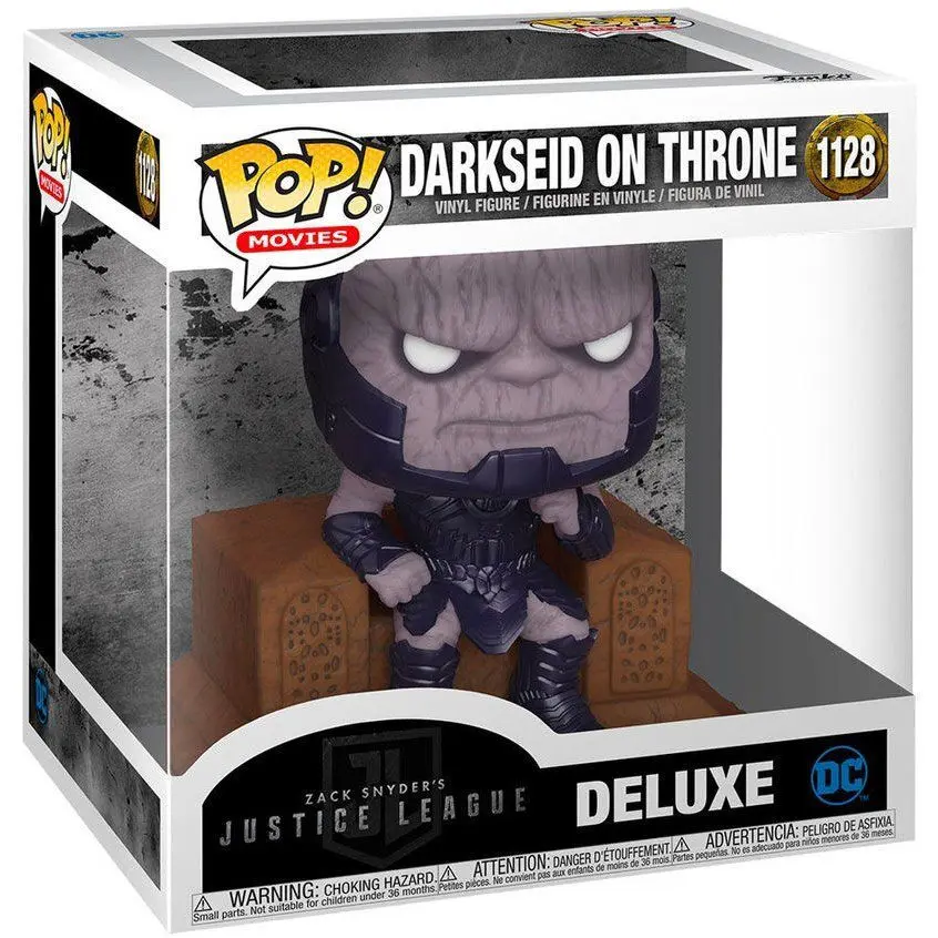 Zack Snyder's Justice League POP! Deluxe Vinyl Figur Darkseid on Throne 9 cm termékfotó