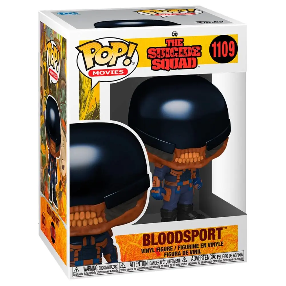 The Suicide Squad POP! Movies Vinyl Figur Bloodsport 9 cm Produktfoto